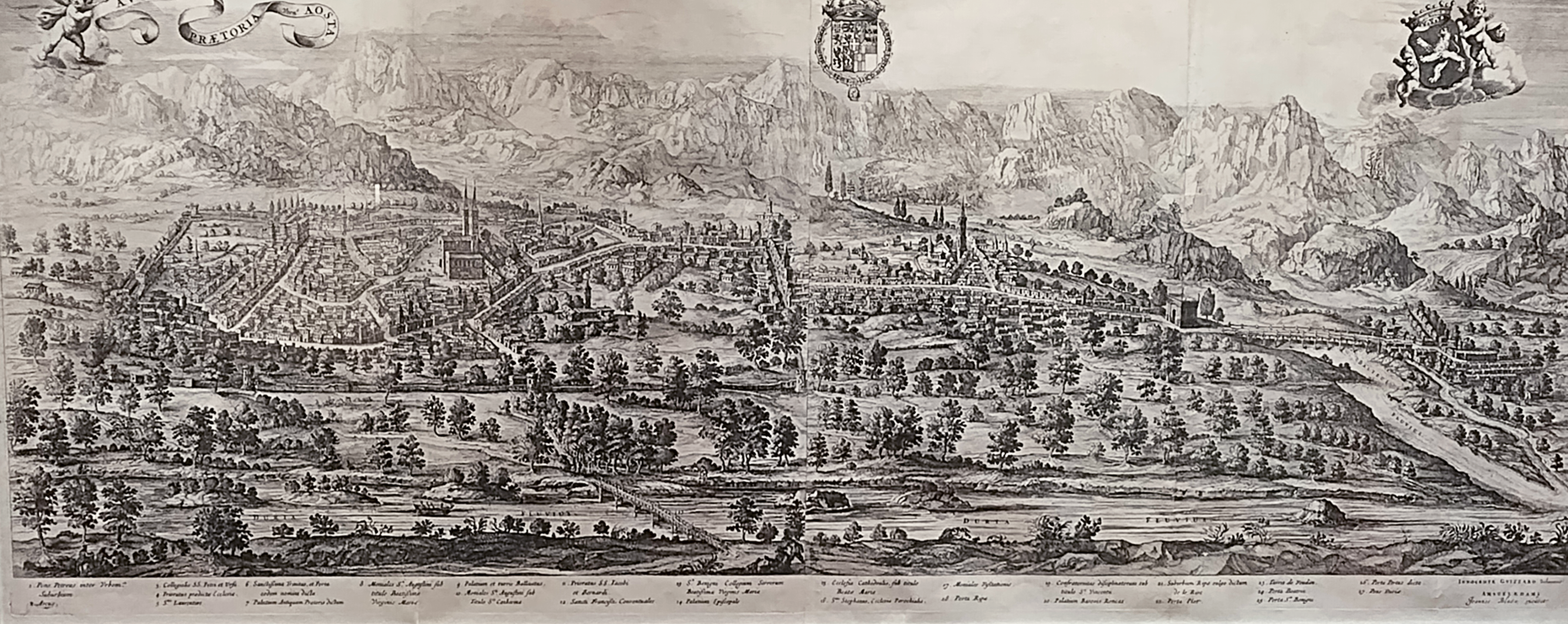 Veduta di Aosta