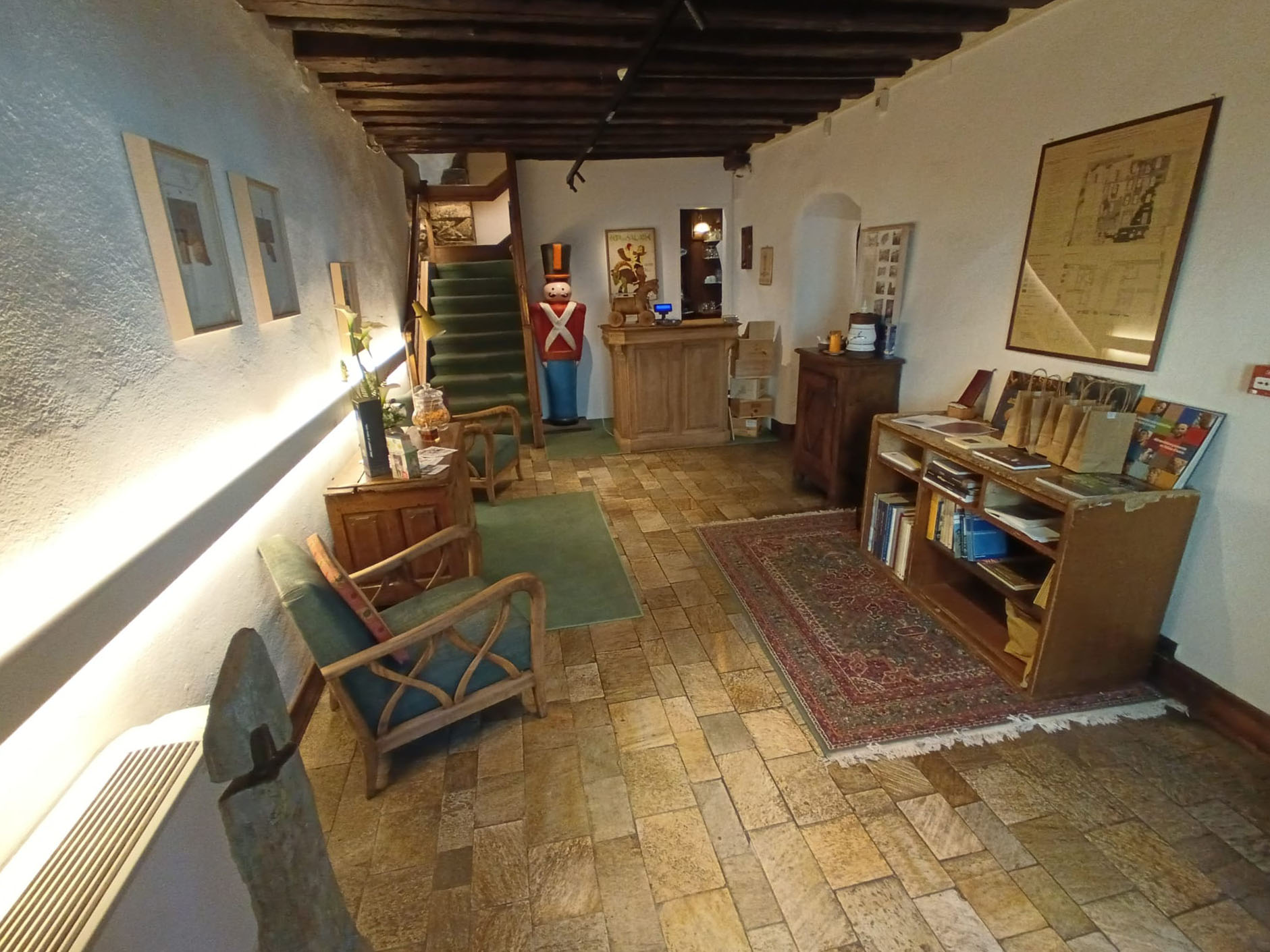 La sala dei Salassi